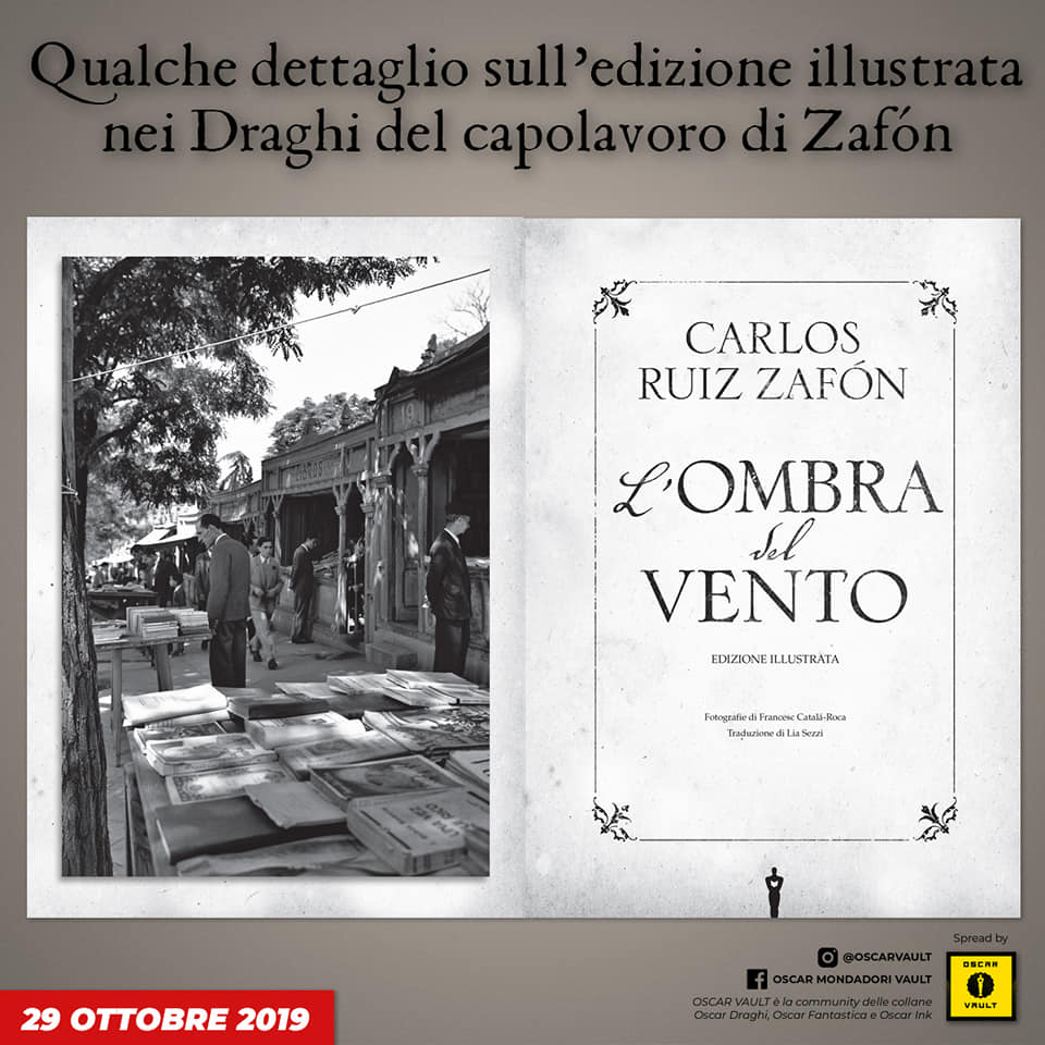 1° capitolo dell' Ombra Del Vento di Carlos Ruiz Zafon 